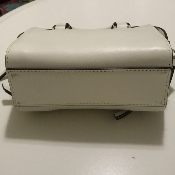 DKNY Authentic Mini Satchel Bag Cream NWT $248 - Picture 4 of 8